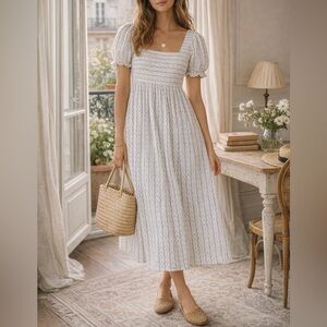 Pomander Place Floral Pippa Maxi Cotton Dress Small